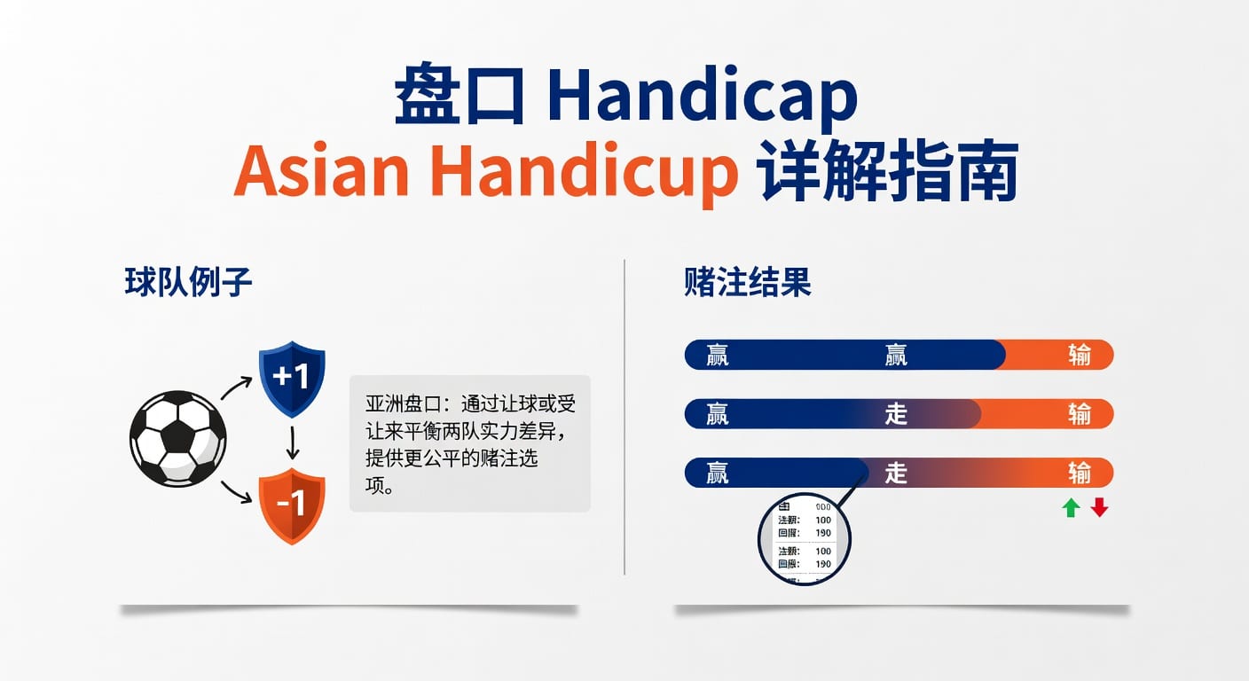 盘口 handicap asian handicap 规则与实战解读