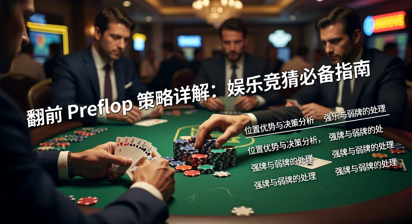 翻前 preflop 决策思路与起手牌分析