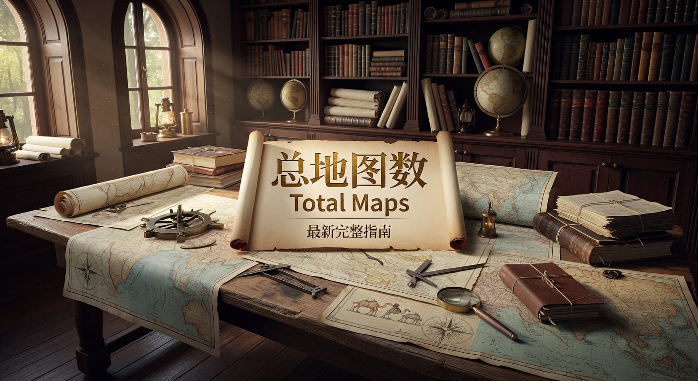 总地图数 Total Maps 读图指南
