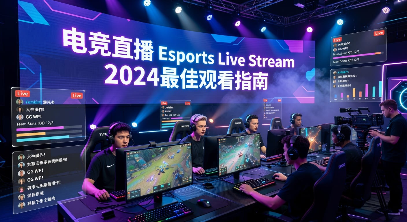电竞直播 Esports Live Stream：观赛与互动指南