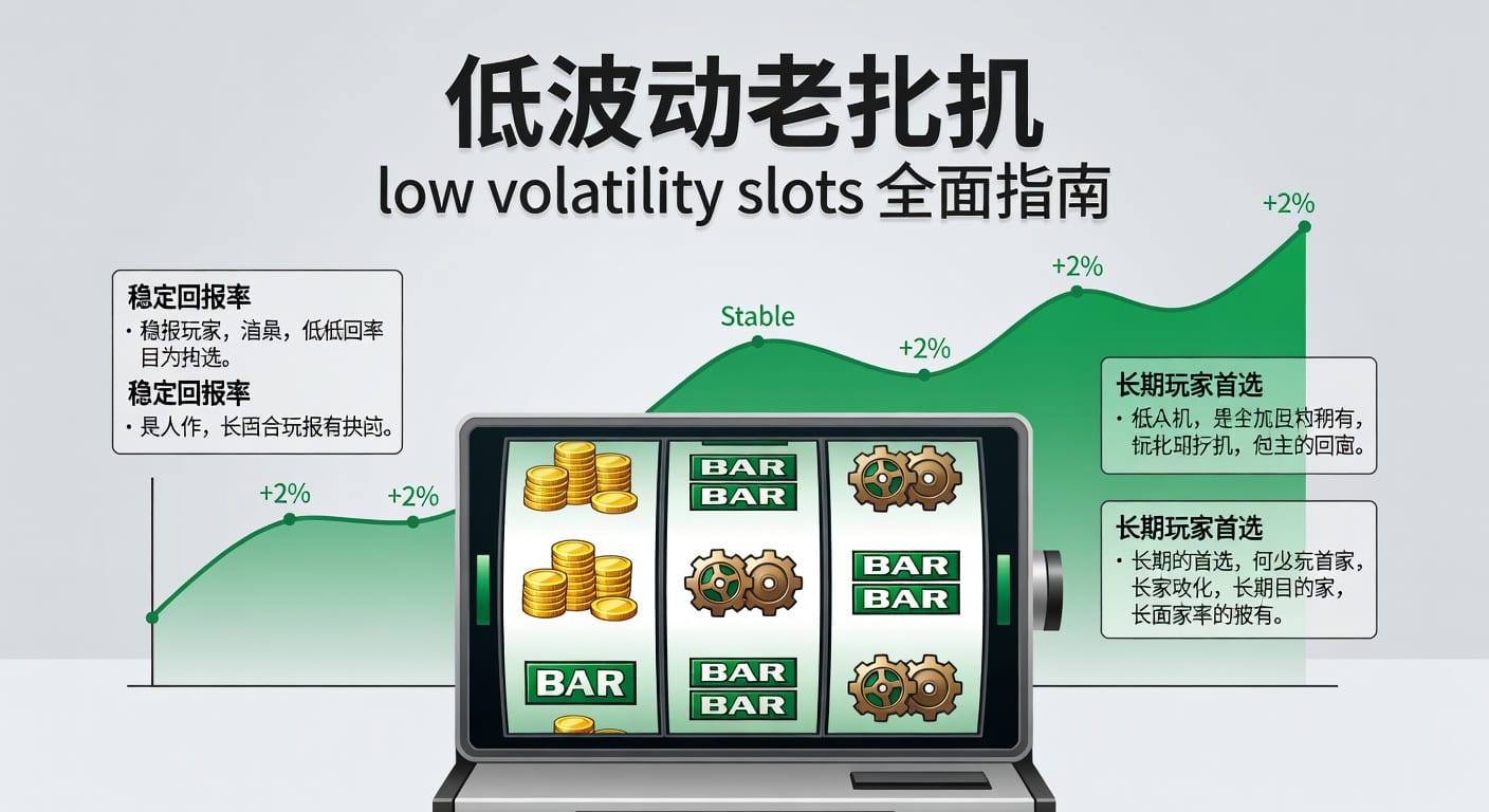 低波动老虎机 low volatility slots：稳健试玩与节奏分析