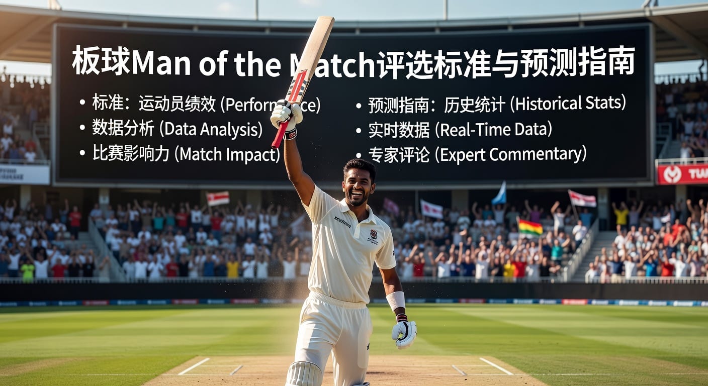 板球Man of the Match分析：2026年评选逻辑与实战判断