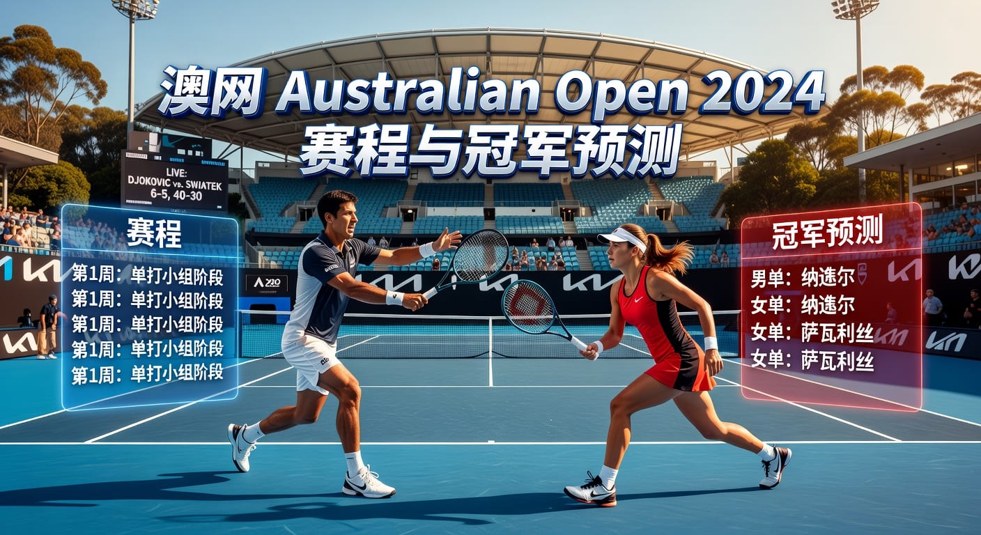 澳网 Australian Open 2026赛程、看点与投注技巧